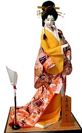 японская коллекционная кукла Придворная Дама