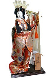 японская традиционная коллекционная кукла, 1920-е гг.
