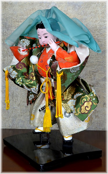 Минамото-но Ёсицунэ японская старинная кукла, 1930-е гг.