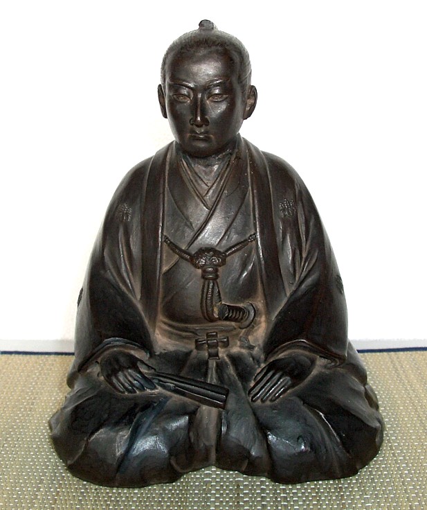 японская статуэтка Самурай