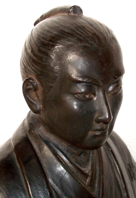 самурай, японская статуэтка, 1900-е гг.