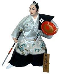 самурай, статуэтка, Япония, 1950-е гг.