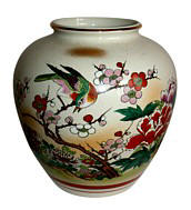 фарфоровая японская ваза