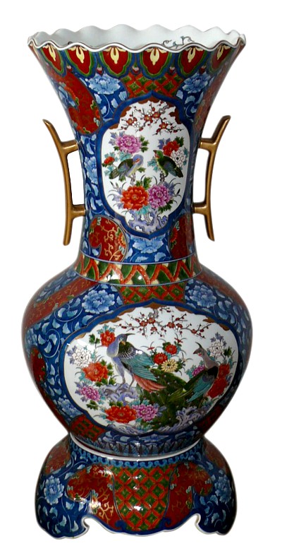 японская напольная ваза Арита