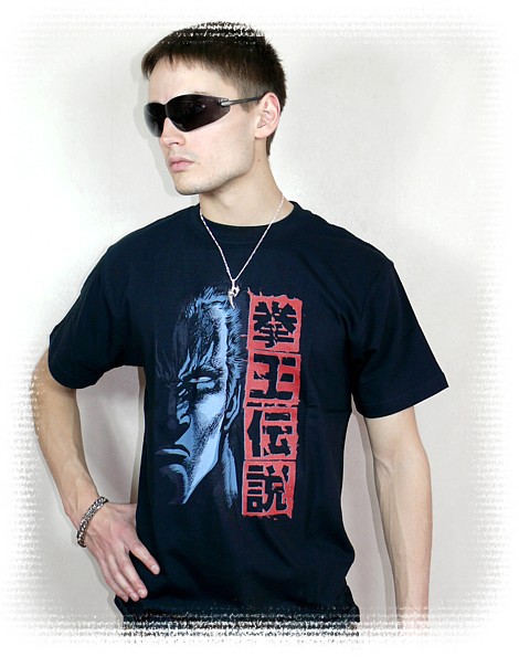 японская дизайнерская  мужская футболка