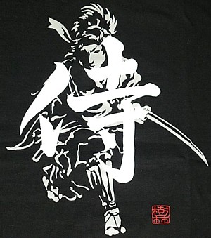 рисунок на японской футболке