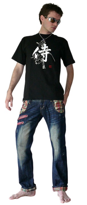 стильная футболка САМУРАЙ, Япония, хлопок 100%