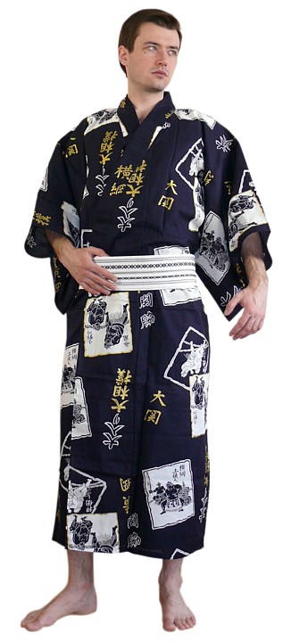 кимоно и традиционный японский пояс оби