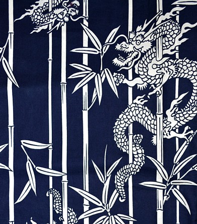 дизайн ткани японского мужского халата-кимоно