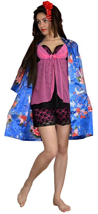 халат-кимоно, сделано в Японии