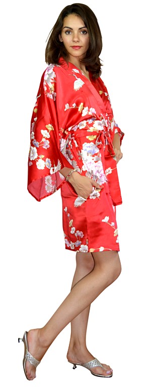 японское кимоно мини КАОРИ, шелк 100%