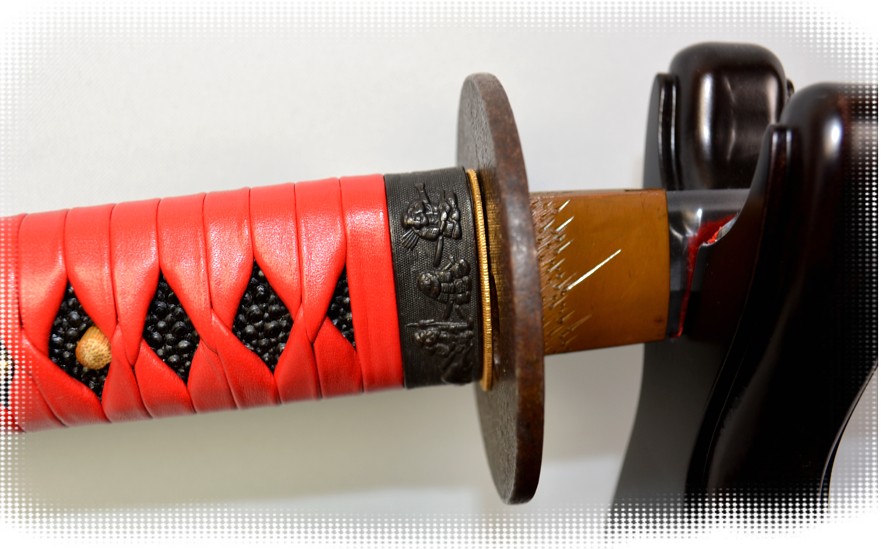 японское искусство обрамление старинного меча