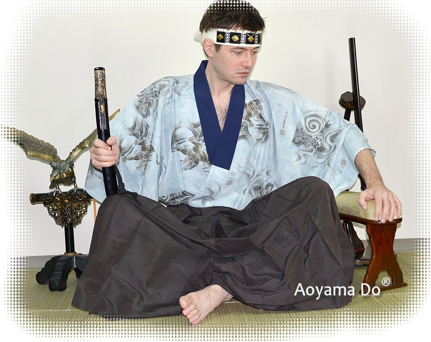 японский антиквариат, самурайский кинжал танто