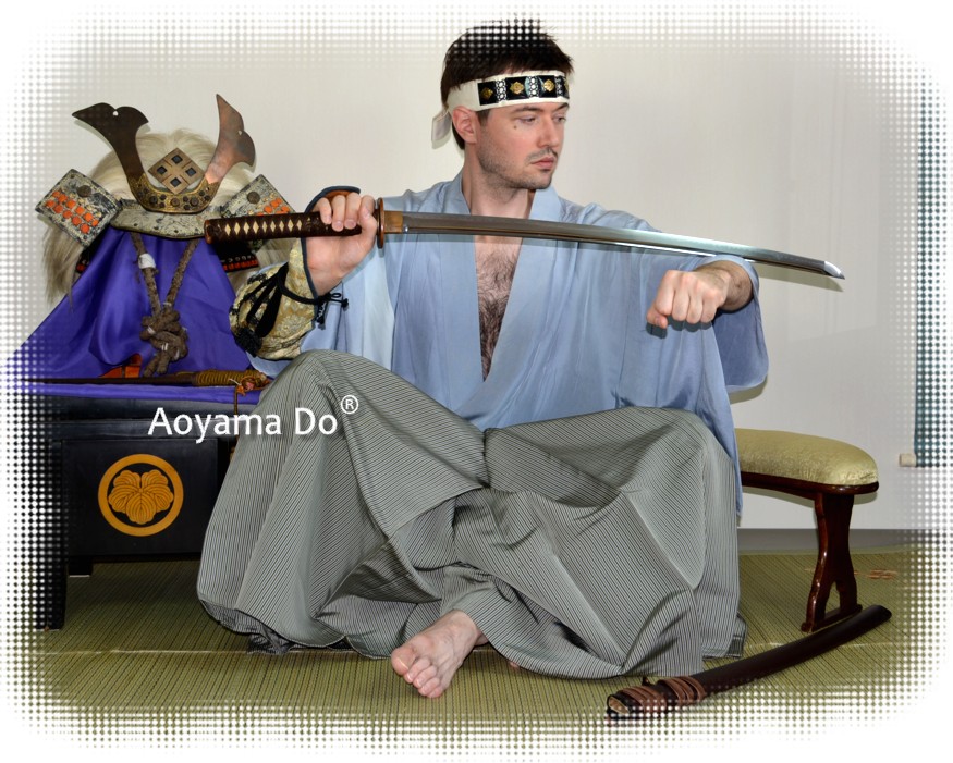 Катана. Японское самурайское антикварное оружие