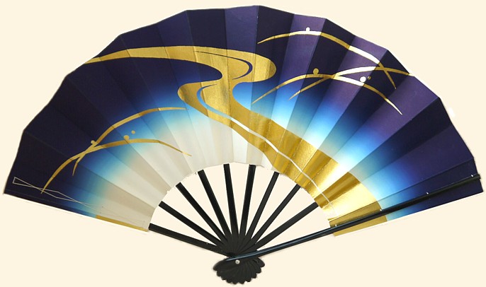 японский традиционный веер для танца