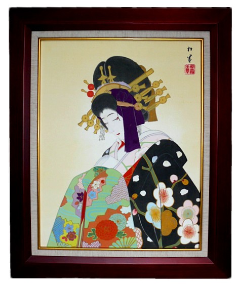 японская картина, 1920-е гг.