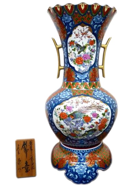 японская напольная ваза Арита