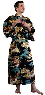 японское мужское кимоно Тен-Рю