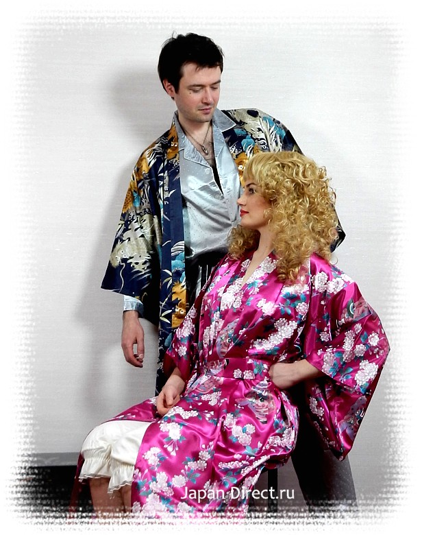 японские кимоно и халаты-кимоно - стильная одежда для дома