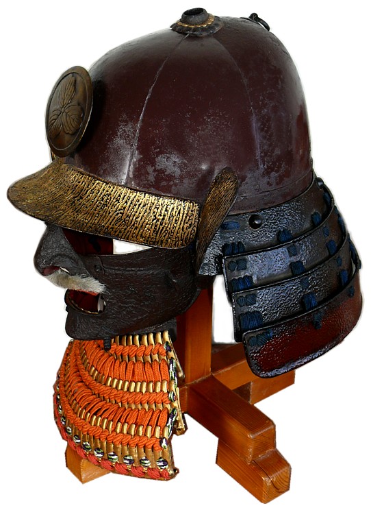самурайский шлем КАБУТО эпохи Муромати, 1560-е гг.