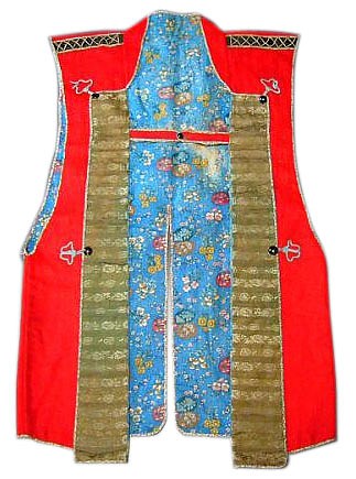 самурайская одежда: дзинбаори эпохи Эдо