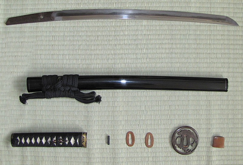короткий меч, японское холодное оружие