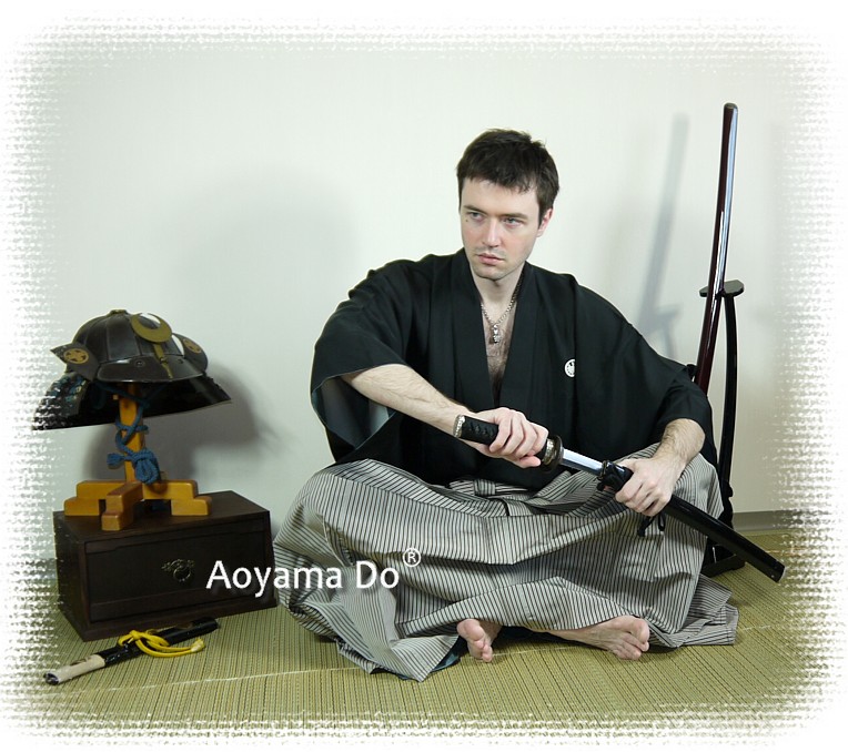 антикварное оружие, японский старинный самурайский меч