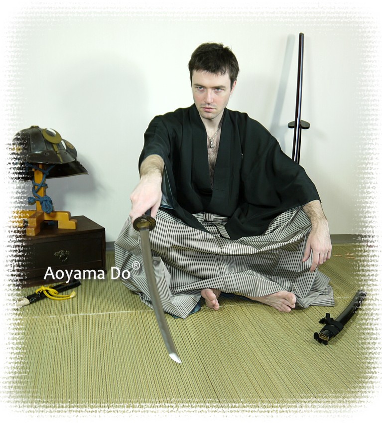 антикварная коллекция, японский старинный самурайский меч